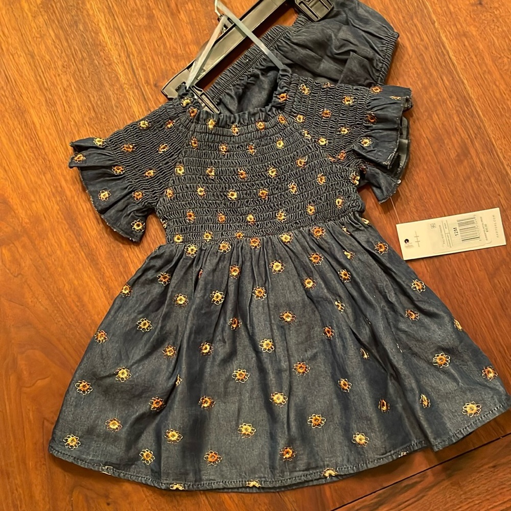 NWT Habitual girl 2-piece dress sz. 12 months